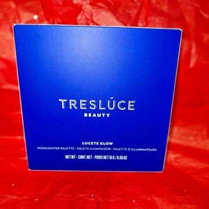 **NIB**Tresluce Beauty Highlighter Palette Lucete Glow 16g/.56oz- Full Size